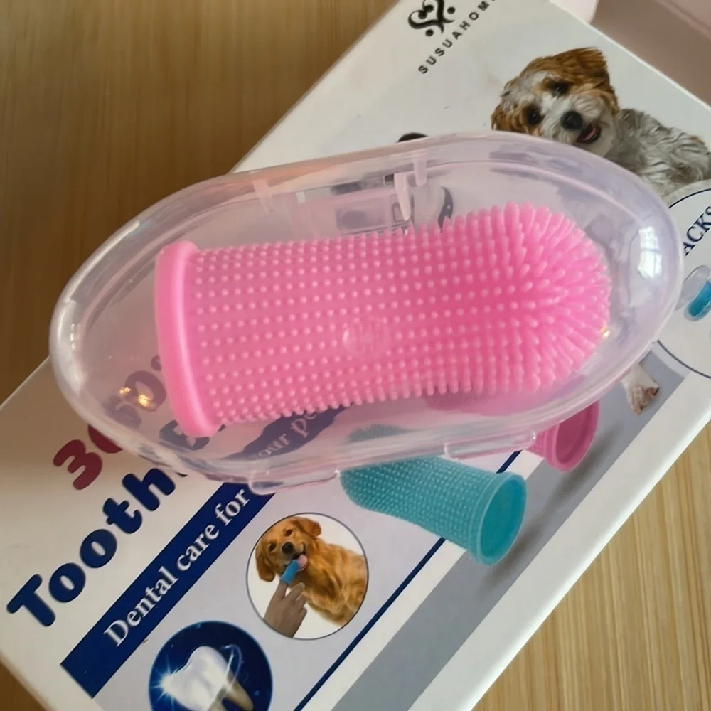 Brand New Dog Bundle of Teeth Cleaning Chew Toy, Toothbrushes, Nose & Paw Balm